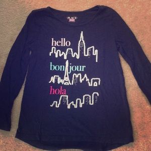 Girls long sleeve shirt